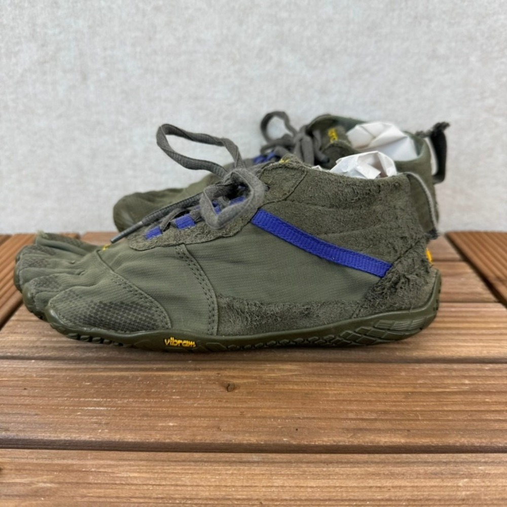 Vibram FiveFingers Womens 7 - 7.5 KSO EVO Olive Green Toe Shoes